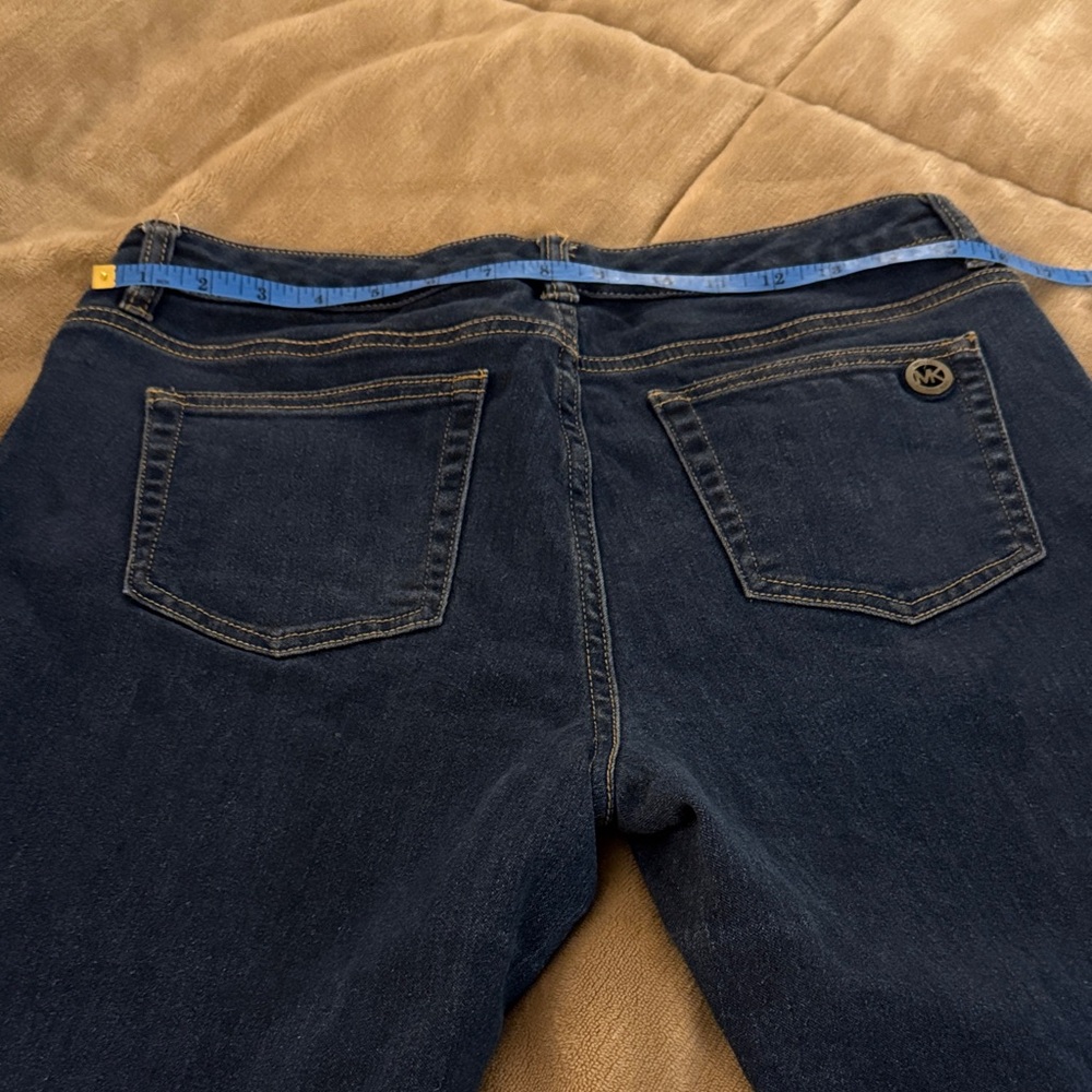 Michael Kors Dark Denim Ankle Jeans